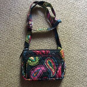 Vera Bradley Quilted Crossbody Mini Hipster.